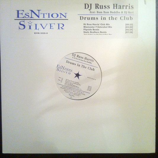 DJ Russ Harris - Drums In The Club | Excellent (EX) Generic - PROGRESSIVE / USED *EXCELLENT*