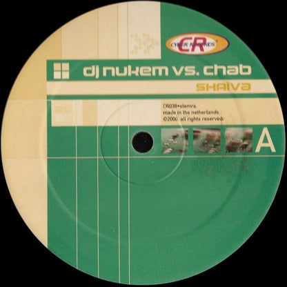 DJ Nukem vs. Chab - Shaïva (VINYL 12" CYBER CR038 OCT 7, 2000) | - PROGRESSIVE / USED *EXCELLENT*