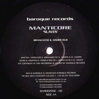 Baroque SE020 | Excellent (EX) Very Good (VG)