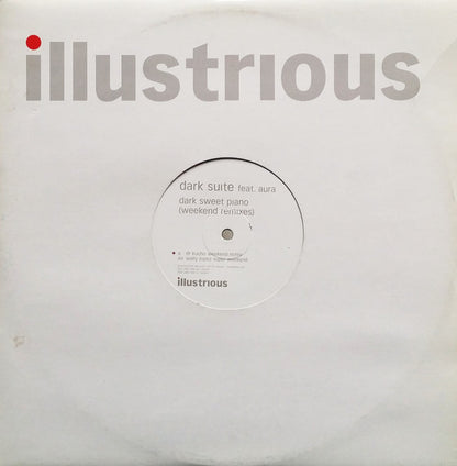 Dark Suite - Dark Sweet Piano (Weekend Remixes) (VINYL) | Excellent (EX) Very Good Plus (VG+) - PROGRESSIVE / USED *EXCELLENT*
