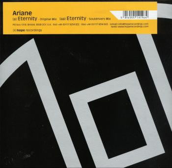 Eternity (12" VINYL) | Excellent (EX) Excellent (EX) - PROGRESSIVE / USED *EXCELLENT*