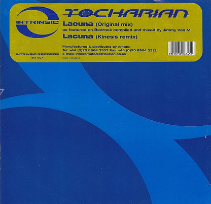 Tocharian - Lacuna | Excellent (EX) Near Mint (NM) - PROGRESSIVE / USED *EXCELLENT*