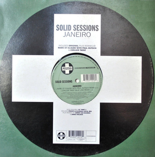 Solid Sessions Janeiro 12" Very Good Plus (VG+) Very Good Plus (VG+)