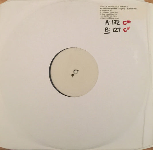 Superfrill (12" VINYL) | Excellent (EX) Generic - PROGRESSIVE / USED *EXCELLENT*