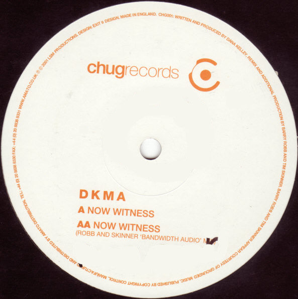 DKMA Now Witness 12" Very Good Plus (VG+) Generic