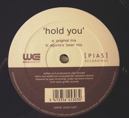 Dibaba - Hold You | Near Mint (NM) Generic - PROGRESSIVE / USED *NEAR MINT*