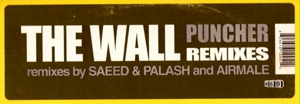 Puncher - The Wall (Remixes) | Near Mint (NM) Near Mint (NM) - PROGRESSIVE / USED *NEAR MINT*