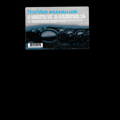 Timo Maas - M.A.A.S.M.E.L.L.O.W. | Near Mint (NM) Very Good Plus (VG+) - PROGRESSIVE / USED *NEAR MINT*