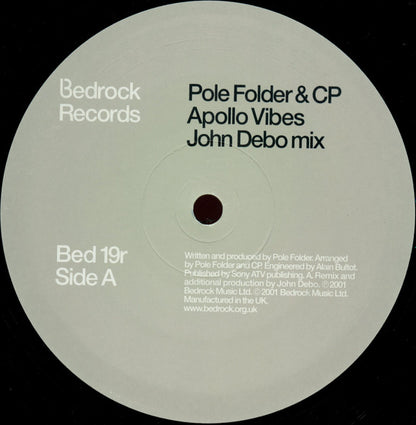 Apollo Vibes (Remixes) (12" VINYL) | Near Mint (NM) Near Mint (NM) - PROGRESSIVE / USED *NEAR MINT*