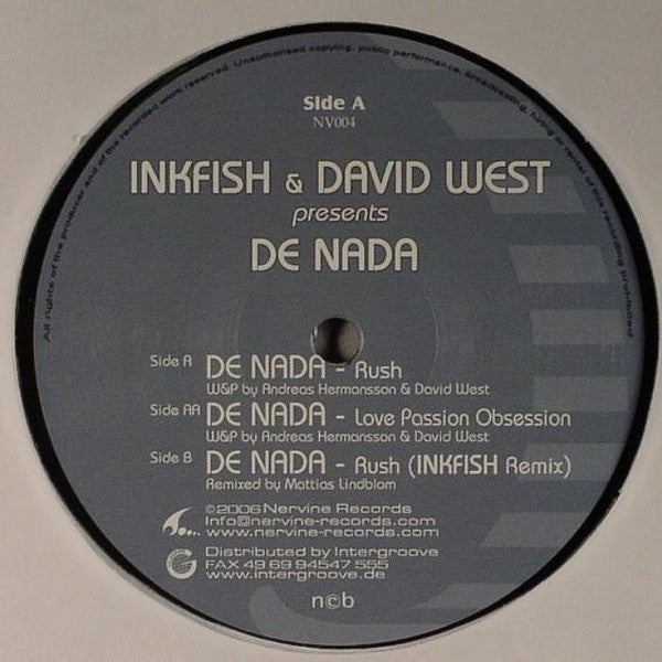 Inkfish - Rush | Near Mint (NM) Generic - PROGRESSIVE / USED *NEAR MINT*