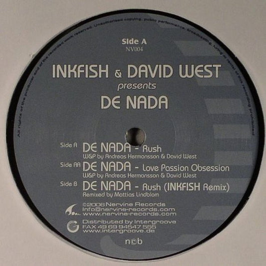 Inkfish - Rush | Near Mint (NM) Generic - PROGRESSIVE / USED *NEAR MINT*