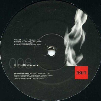 Cass Cutbush - Cerebral Noodles EP (DISC 2 ONLY - VINYL 12" FIRE ERIF 006 2001) | Near Mint (NM or M-) Excellent+ (EX+) - PROGRESSIVE / USED *NEAR MINT*