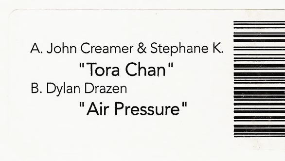 John Creamer & Stephane K - Tora Chan / Air Pressure | Near Mint (NM) Excellent (EX) - PROGRESSIVE / USED *NEAR MINT*