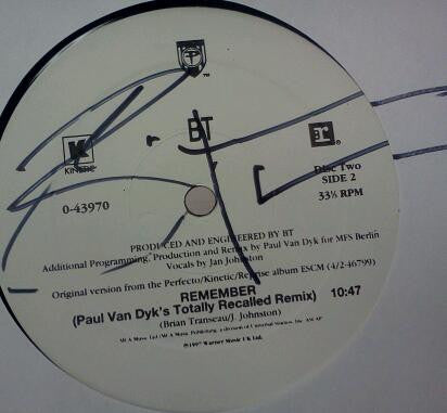 Remember (RECORD 2 ONLY) | Very Good Plus Plus (VG++) Near Mint (NM) - PROGRESSIVE / USED *VERY GOOD++*