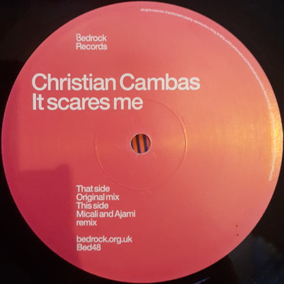 Christian Cambas - It Scares Me | Very Good Plus (VG+) Near Mint (NM) - PROGRESSIVE / USED *VERY GOOD++*