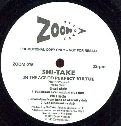 Shi-Take - (In The Age Of) Perfect Virtue | Very Good (VG) Generic - PROGRESSIVE / USED *VERY GOOD*