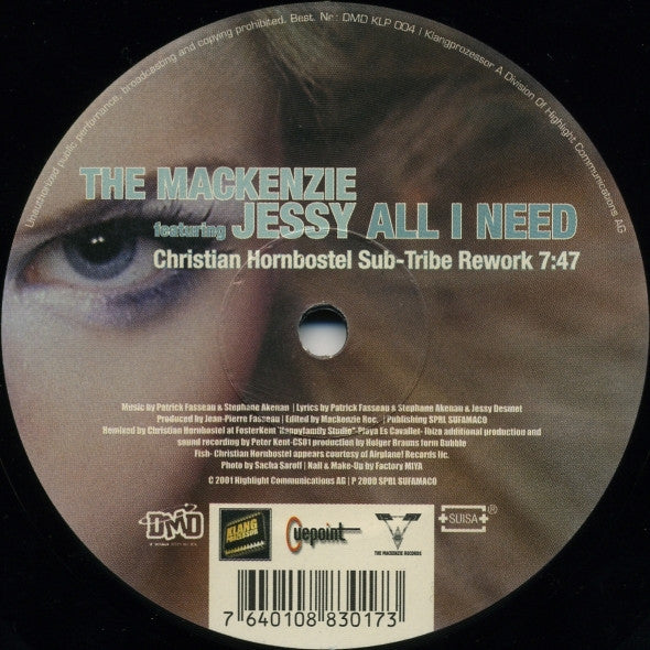 All I Need (10" VINYL) | Very Good (VG) Generic - PROGRESSIVE / USED *VERY GOOD*