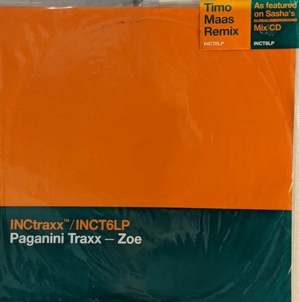 Paganini Traxx Zoe 12" Very Good (VG) Very Good Plus (VG+)