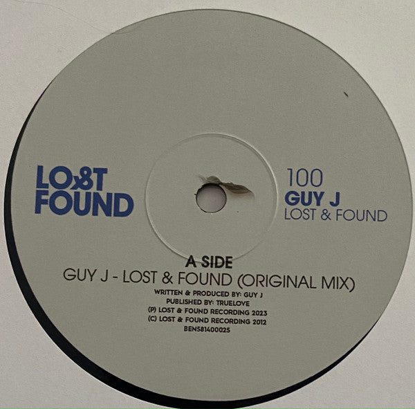 Guy J Lost & Found 12" Mint (M) Mint (M)