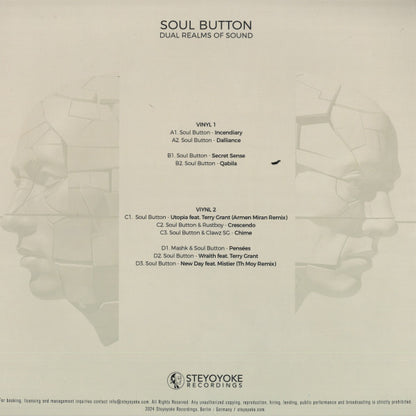 Soul Button - Dual Realms Of Sound 2x12" | Mint (M) Mint (M) - PROGRESSIVE