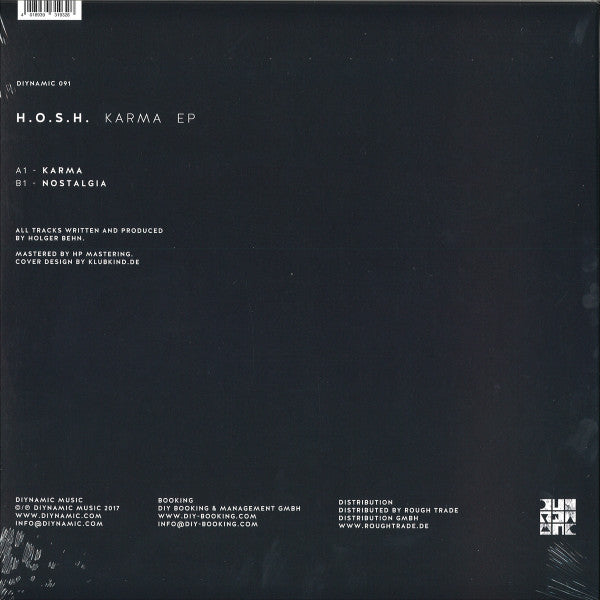 H.O.S.H. - Karma EP | Mint (M) Mint (M) - PROGRESSIVE