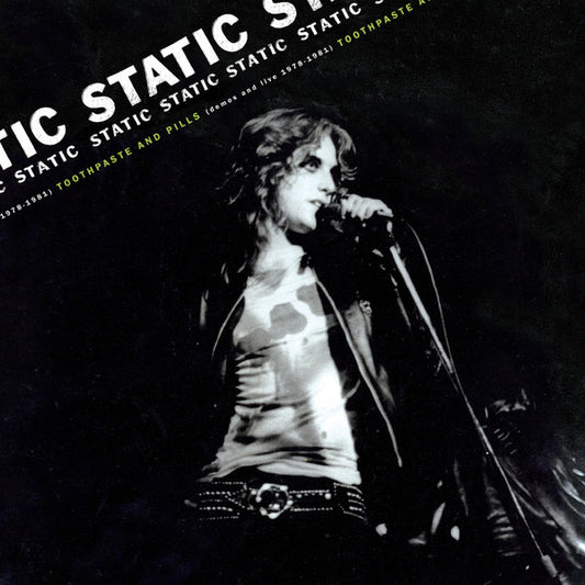 Static (60) Toothpaste And Pills (Demos And Live 1978 - 1981) LP Mint (M) Mint (M)