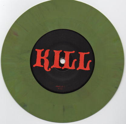 Snake Kills Whole Family / S.I.L. (GREN VINYL 7") | Mint (M) Mint (M) - PUNK *NEW/COLOR*