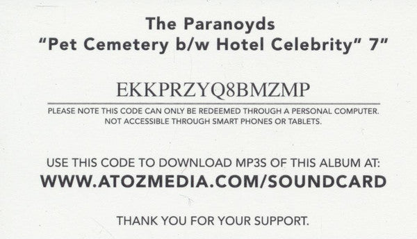 Pet Cemetery (7" VINYL) | Mint (M) Mint (M) - PUNK *NEW/COLOR*