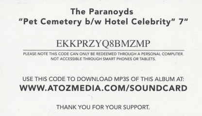 Pet Cemetery (7" VINYL) | Mint (M) Mint (M) - PUNK *NEW/COLOR*