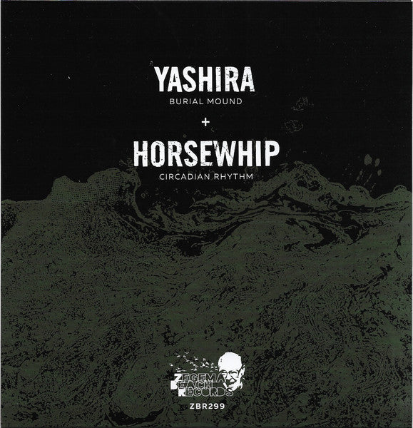 Yashira / Horsewhi Split (WHITE MARBLE VINYL 7") | Mint (M) Mint (M) - PUNK *NEW/COLOR*