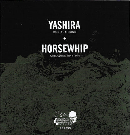 Yashira / Horsewhi Split (WHITE MARBLE VINYL 7") | Mint (M) Mint (M) - PUNK *NEW/COLOR*