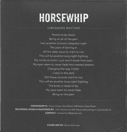 Yashira / Horsewhi Split (WHITE MARBLE VINYL 7") | Mint (M) Mint (M) - PUNK *NEW/COLOR*
