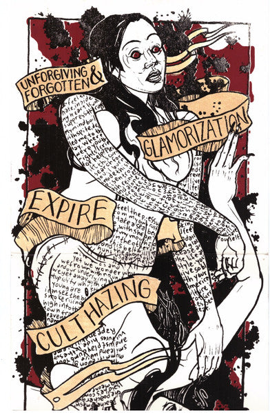 Cult Hazing (7" VINYL) *YELLOW VINYL* HAND-NUMBERED 34/70 W/ COVE INSERT | Mint (M) Mint (M) - PUNK *NEW/COLOR*