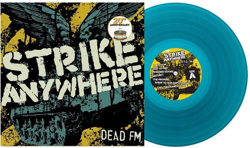 STRIKE ANYWHERE - (PRESALE 10/23/26) Dead FM - Blue (BLUE VINYL LP) | NEW - PUNK *NEW/COLOR*