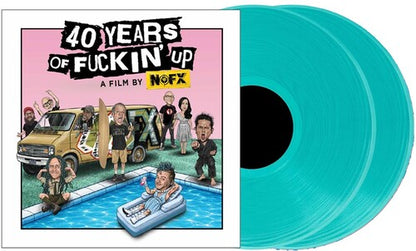 NOFX - (PRESALE 10/2/26) 40 Years of F***in' Up (Vinyl Voice)(TURQUOISE VINYL 2xLP) | NEW - PUNK *NEW/COLOR*
