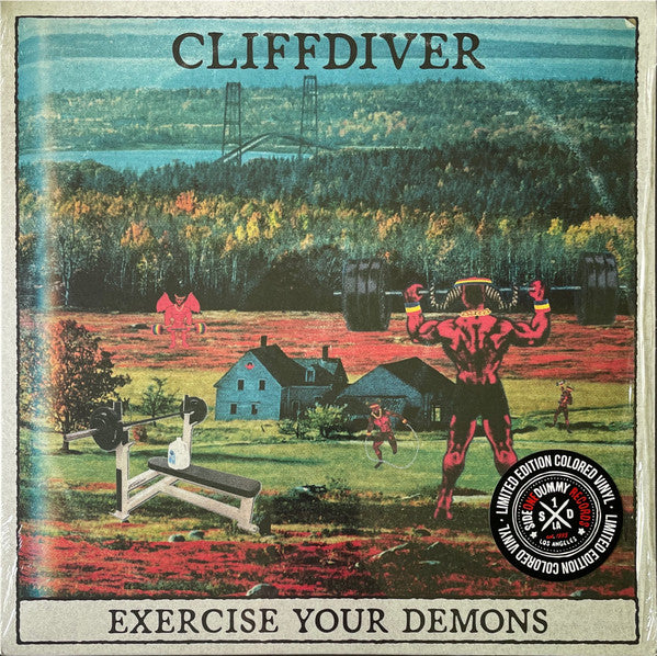 Cliffdiver - Exercise Your Demons (STRAWBERRY SMASH VINYL) | Mint (M) Mint (M) - PUNK *NEW/COLOR*