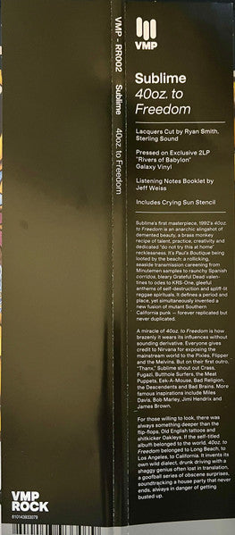 40oz. To Freedom (2xGALAXY VINYL - VMP) | Mint (M) Mint (M) - PUNK *NEW/COLOR*