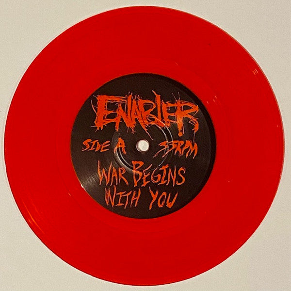 War Begins With You (7"VINYL) *TRANSPARENT RED / #4/50* | Mint (M) Mint (M) - PUNK *NEW/COLOR*