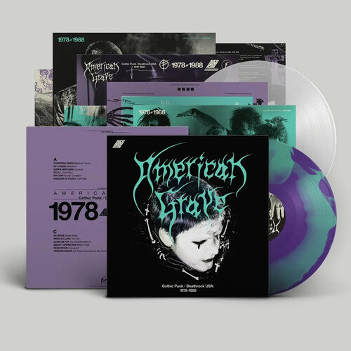 Various Artists - (PRESALE 11/6/26) American Grave (Gothic Punk & Death Rock USA)(IEX LTD PURPLE VINYL 2xLP) | NEW - PUNK *NEW/COLOR*