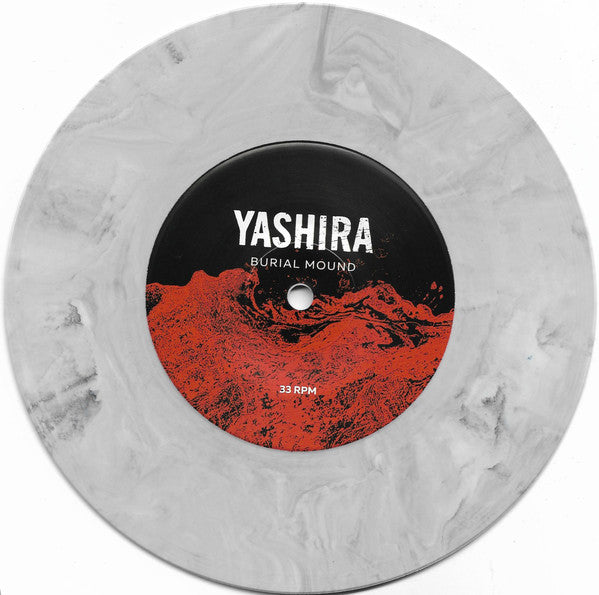 Yashira / Horsewhi Split (WHITE MARBLE VINYL 7") | Mint (M) Mint (M) - PUNK *NEW/COLOR*
