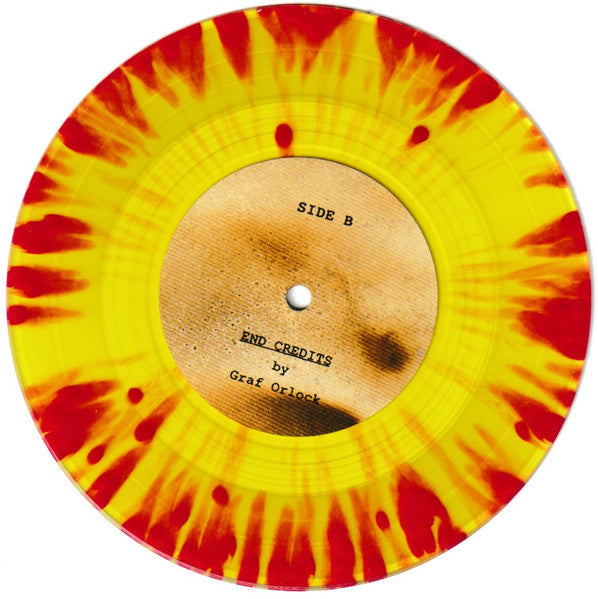 End Credits (YELLOW/RED SPLATTER VINYL 7") | Mint (M) Mint (M) - PUNK *NEW/COLOR*