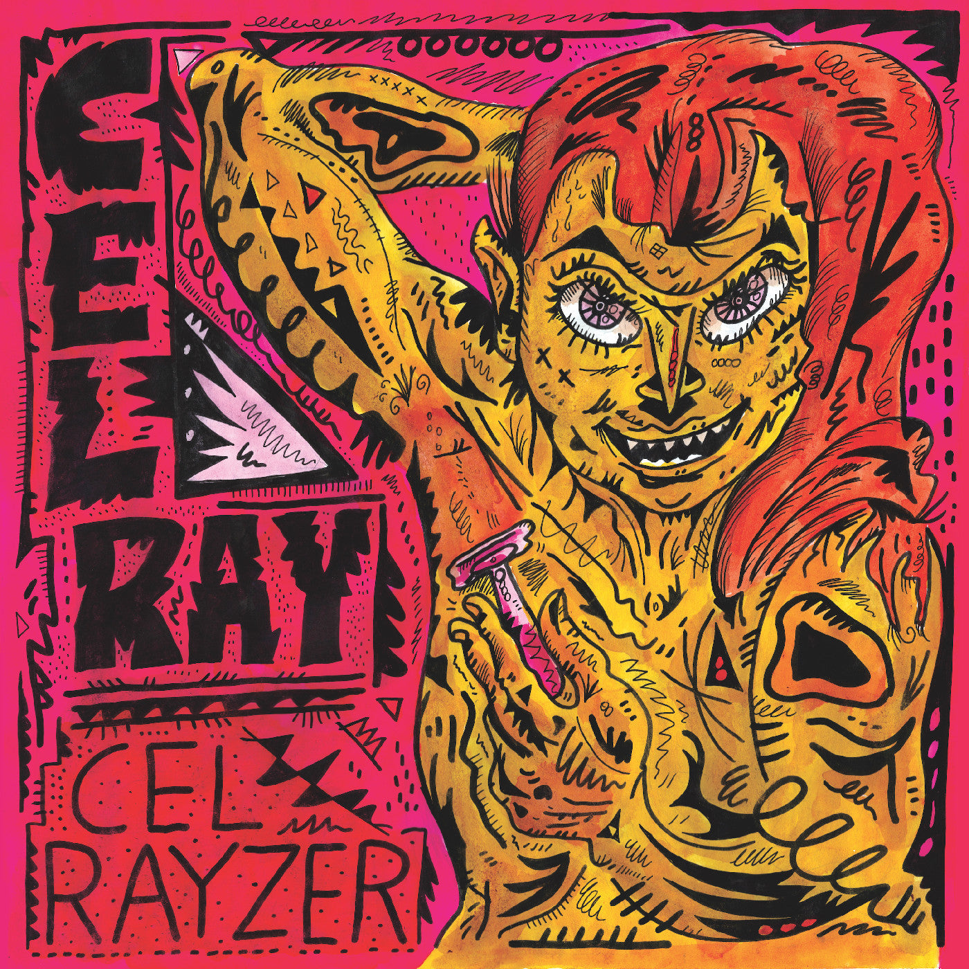 Cel Ray - (PRESALE 7/24/26) Cel Rayzer (MUSTARD YELLOW VINYL) | Mint Mint - PUNK *NEW/COLOR*