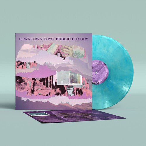 Downtown Boys - (PRESALE 6/26/26) Public Luxury (BLUE SWIRL VINYL) | Mint (M) Mint (M) - PUNK *NEW/COLOR*