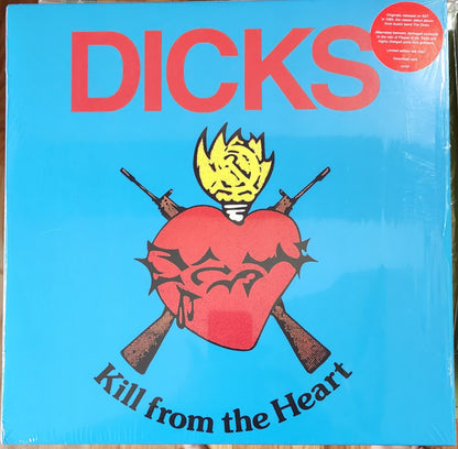 Dicks - Kill From The Heart (TRANSPARENT RED VINYL) | Mint (M) Mint (M) - PUNK *SEALED/COLOR*