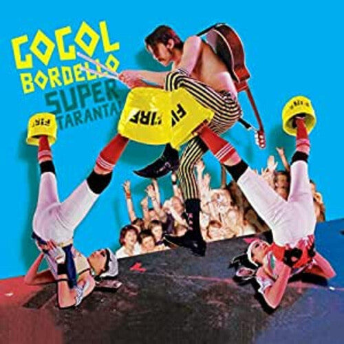 Gogol Bordello - (PRESALE 9/11/26) Super Taranta! - Blue Iceberg Splash Vinyl (BLUE VINYL 2xLP SIDE ONE DUMMY USOD1334.1 2026) | NEW - PUNK *NEW/COLOR*