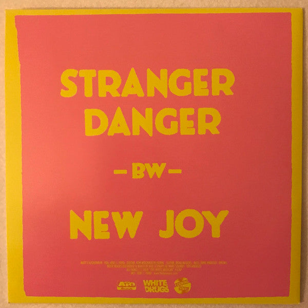 Stranger Danger - BW - New Joy (ORANGE VINYL 7") | Mint (M) Mint (M) - PUNK *NEW/COLOR*