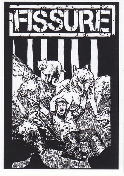 Gets Worse / Fissure Split (BLUE VINYL 7") | Mint (M) Mint (M) - PUNK *NEW/COLOR*