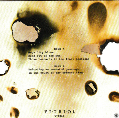 End Credits (YELLOW/RED SPLATTER VINYL 7") | Mint (M) Mint (M) - PUNK *NEW/COLOR*