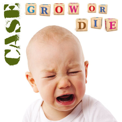 Case (6) - Grow Or Die | Mint (M) Mint (M) - PUNK *NEW/COLOR*