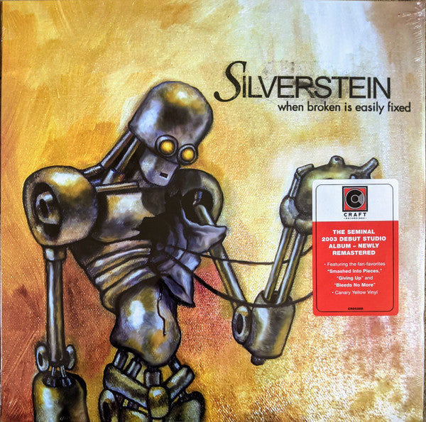 Silverstein - When Broken Is Easily Fixed (CANARY YELLOW) | Mint (M) Mint (M) - PUNK *NEW/COLOR*